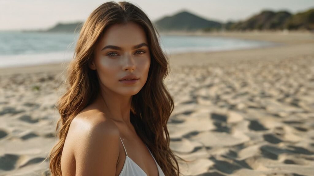 Women on the beach